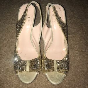 Kate Spade Charm Slingback Heels